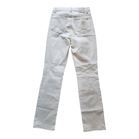 Current/Elliott Anthropologie The Soulmate High Rise Straight Leg Jeans 26 NEW - Picture 2 of 11